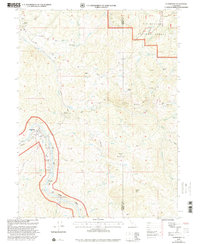 Alderpoint 1997 topographic map thumbnail