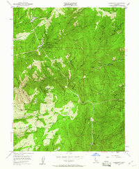 Alleghany 1949 topographic map thumbnail
