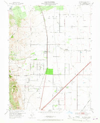 Allendale 1953 topographic map thumbnail