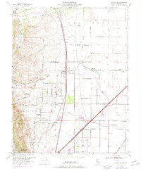 Allendale 1953 topographic map thumbnail