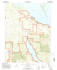 Almanor 1994 topographic map thumbnail