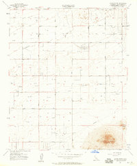 Alpine Butte 1957 topographic map thumbnail