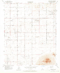 Alpine Butte 1957 topographic map thumbnail