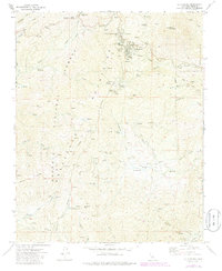 Alta Sierra 1972 topographic map thumbnail