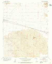 Amboy Crater 1954 topographic map thumbnail