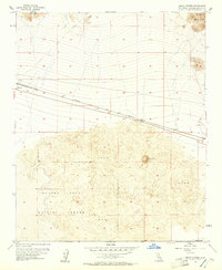 Amboy Crater 1954 topographic map thumbnail