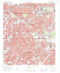 Anaheim 1965 topographic map thumbnail