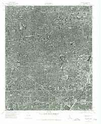 Anaheim 1974 topographic map thumbnail