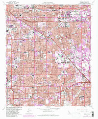 Anaheim 1965 topographic map thumbnail