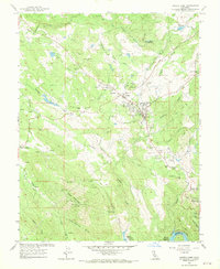Angels Camp 1962 topographic map thumbnail