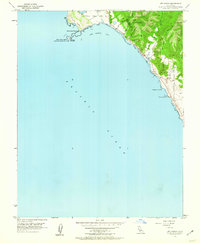 Ano Nuevo 1955 topographic map thumbnail