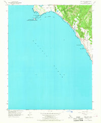 Ano Nuevo 1955 topographic map thumbnail
