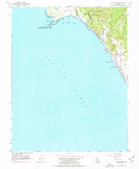 Ano Nuevo 1955 topographic map thumbnail