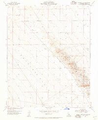 Antelope Plain 1954 topographic map preview