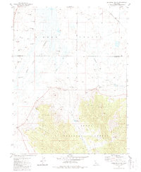 Antelope Valley 1981 topographic map thumbnail