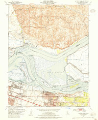 Antioch North 1953 topographic map thumbnail