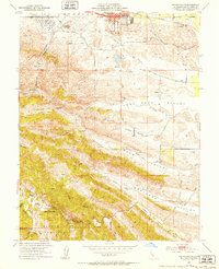 Antioch South 1953 topographic map thumbnail