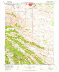 Antioch South 1953 topographic map thumbnail