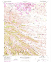 Antioch South 1953 topographic map thumbnail