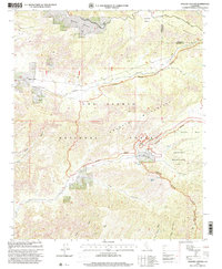 Apache Canyon 1995 topographic map thumbnail