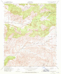 Apache Canyon 1943 topographic map thumbnail