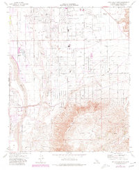 Apple Valley South 1971 topographic map thumbnail