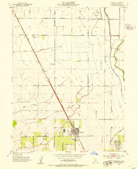 Arbuckle 1952 topographic map thumbnail