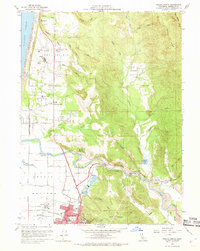 Arcata North 1959 topographic map thumbnail
