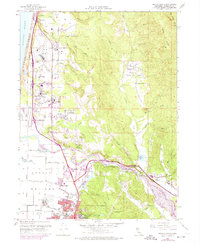 Arcata North 1959 topographic map thumbnail