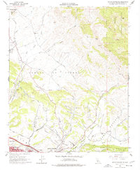 Arroyo Grande NE 1965 topographic map thumbnail
