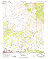 Arroyo Grande NE 1965 topographic map thumbnail
