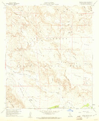 Arroyo Tapiado 1959 topographic map thumbnail