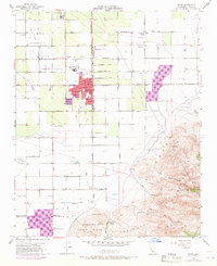 Arvin 1955 topographic map thumbnail