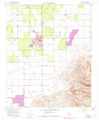 Arvin 1955 topographic map thumbnail