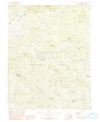 Ascension Mountain 1990 topographic map thumbnail