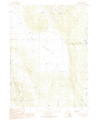 Ash Valley 1990 topographic map thumbnail