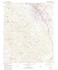 Atascadero 1965 topographic map thumbnail