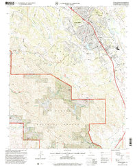 Atascadero 1995 topographic map thumbnail