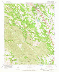 Atascadero 1965 topographic map thumbnail