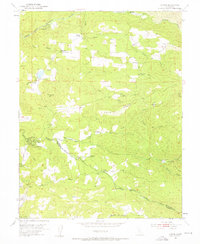 Aukum 1952 topographic map thumbnail