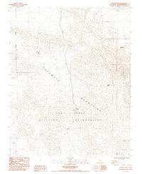 Avawatz Pass 1985 topographic map thumbnail