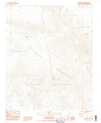 Avawatz Pass 1985 topographic map thumbnail