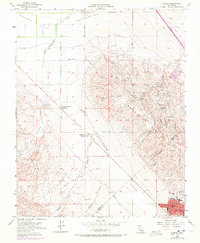 Avenal 1954 topographic map thumbnail