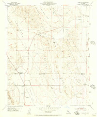 Avenal Gap 1954 topographic map thumbnail