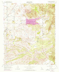Bachelor Mtn. 1953 topographic map thumbnail