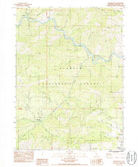 Badger Mtn. topographic map thumbnail