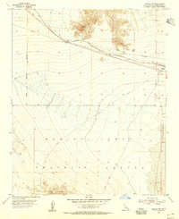 Bagdad SW 1954 topographic map thumbnail