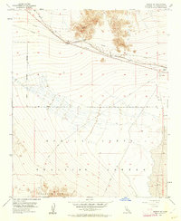 Bagdad SW 1954 topographic map thumbnail