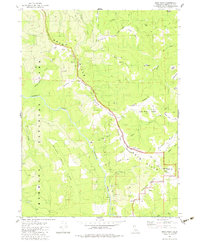 Bald Hills 1982 topographic map thumbnail