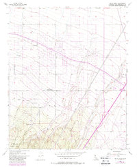 Baldy Mesa 1956 topographic map thumbnail